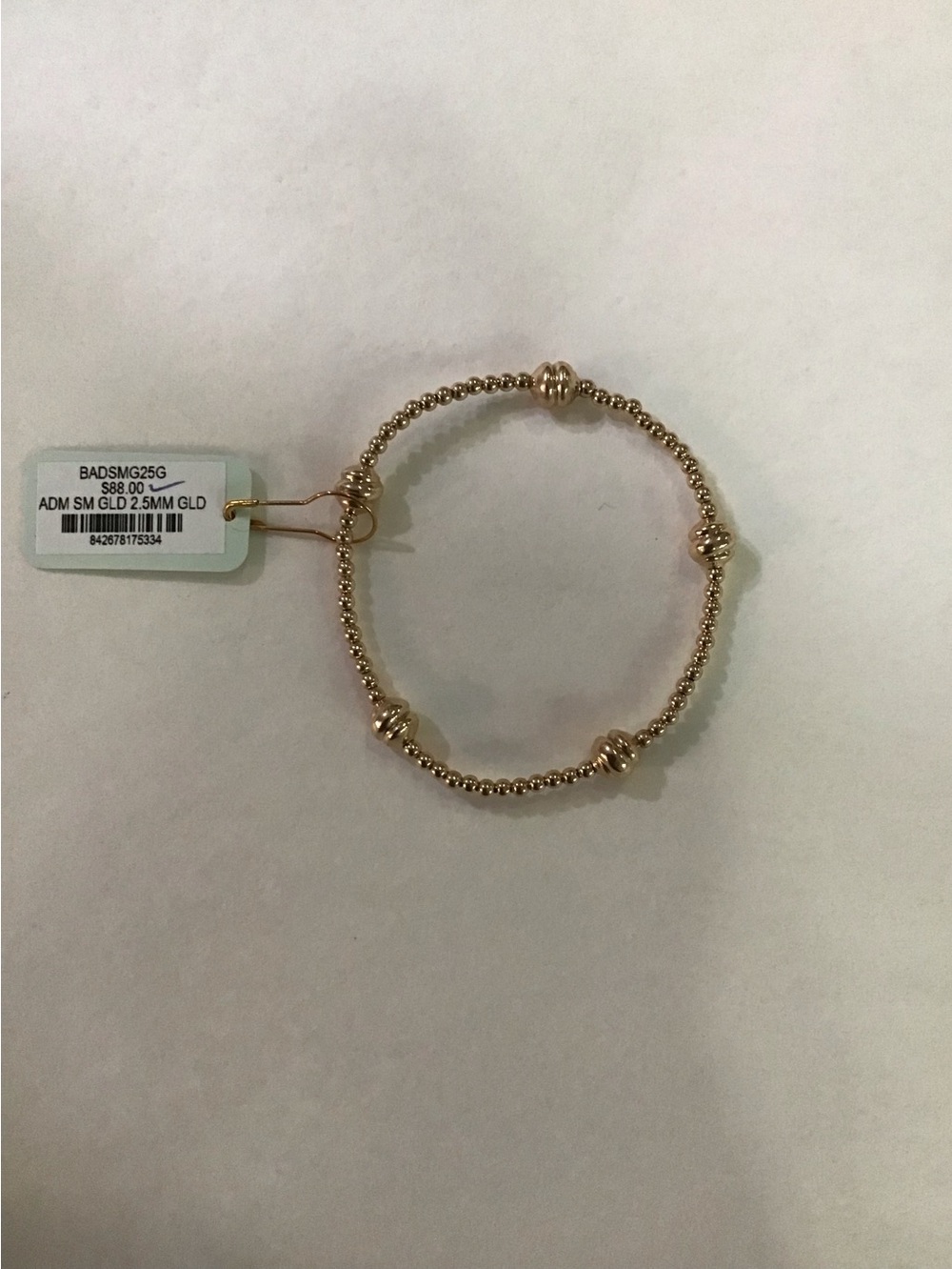 Enewton Beaded Admire Gold 2.5 Bracelet NWT